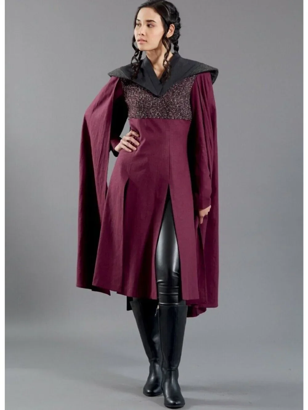 McCalls M7854 6 to 14 Costume Dress Cloak Cosplay Steampunk Uncut Sewing Pattern